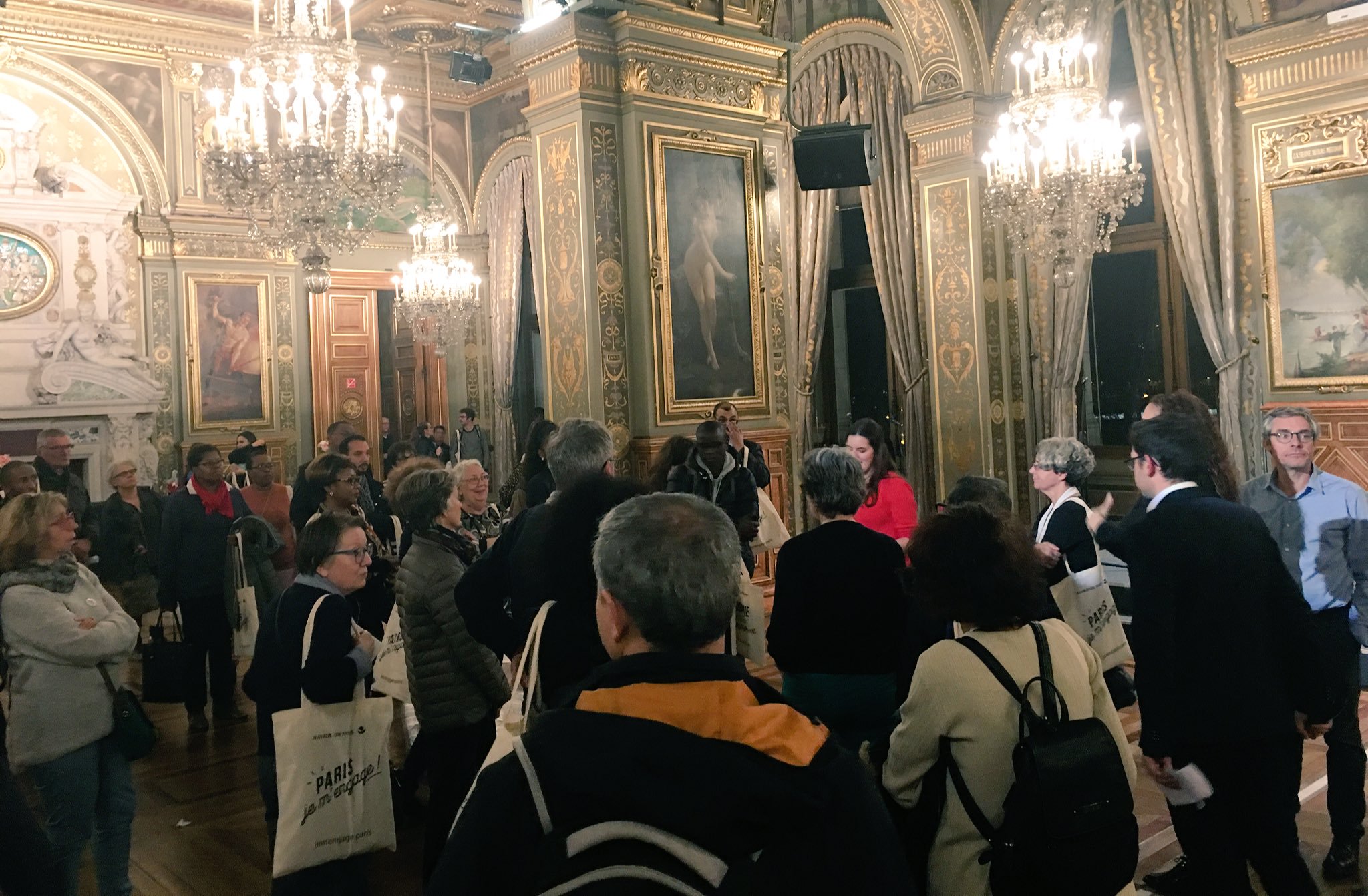 La soirée « Paris je m’engage »